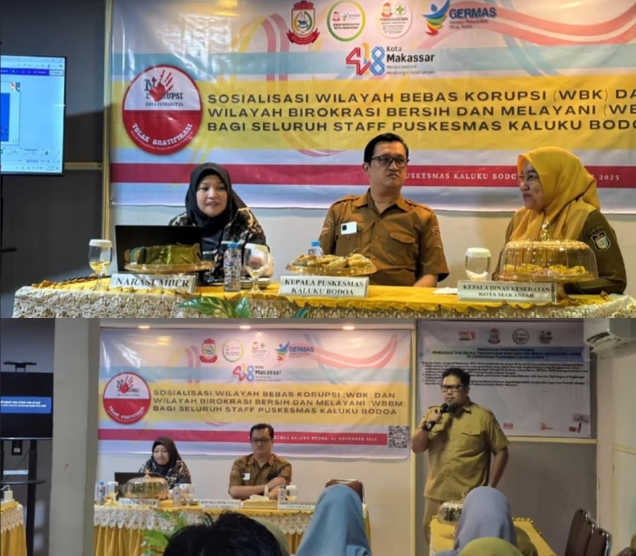 Penguatan Integritas: Dinkes Makassar Hadiri Sosialisasi Zona Integritas